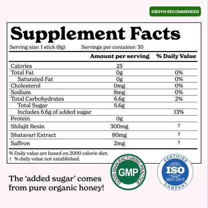 Viora SHE-Lajit Honey Sticks - For Women