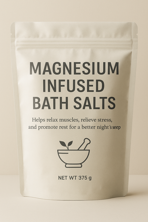 Magnesium-Infused Bath Salts