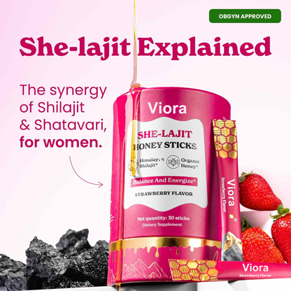 Viora SHE-Lajit Honey Sticks - For Women